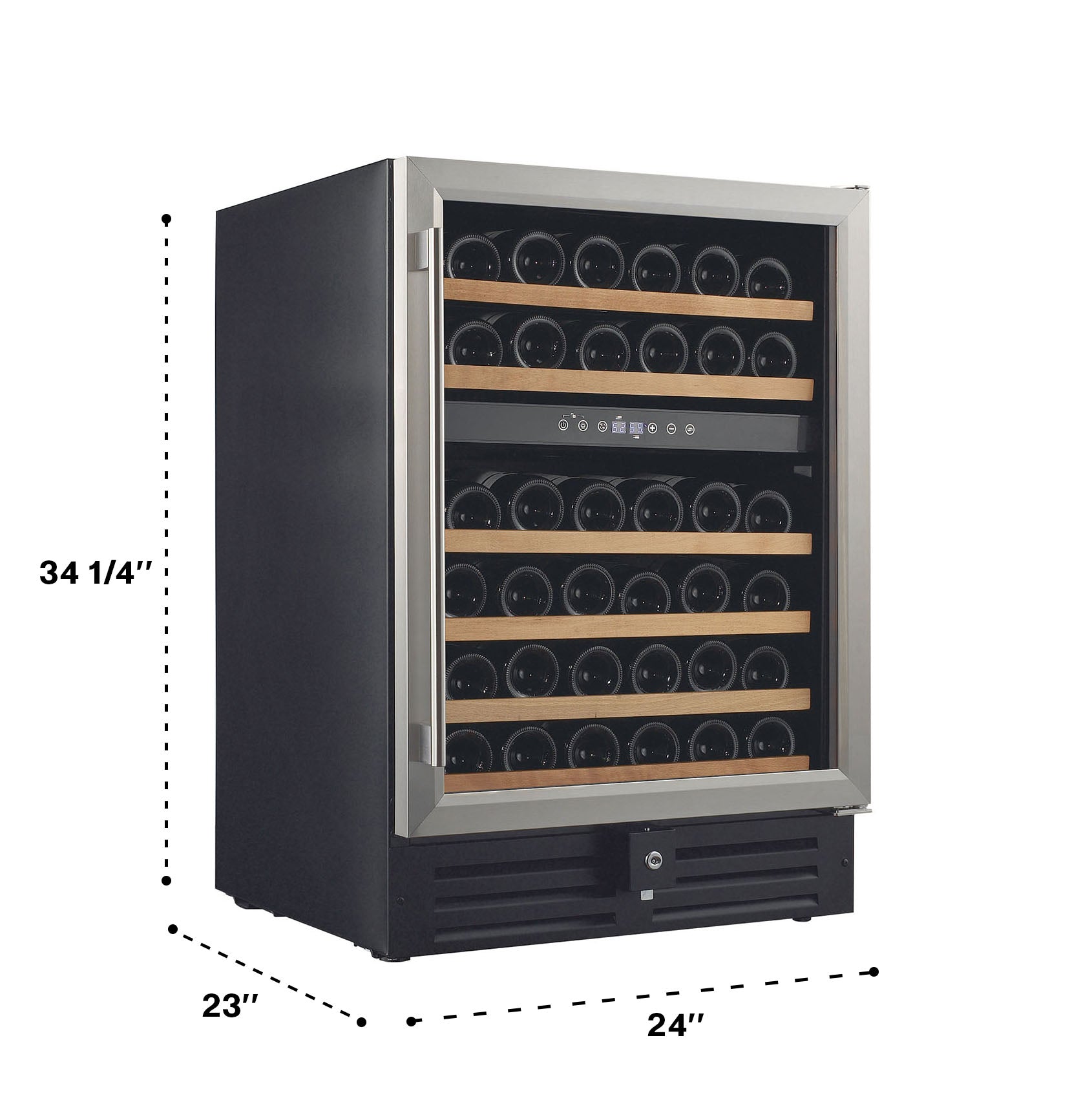 Open Box - 46 Bottle Dual Zone Wine Cooler