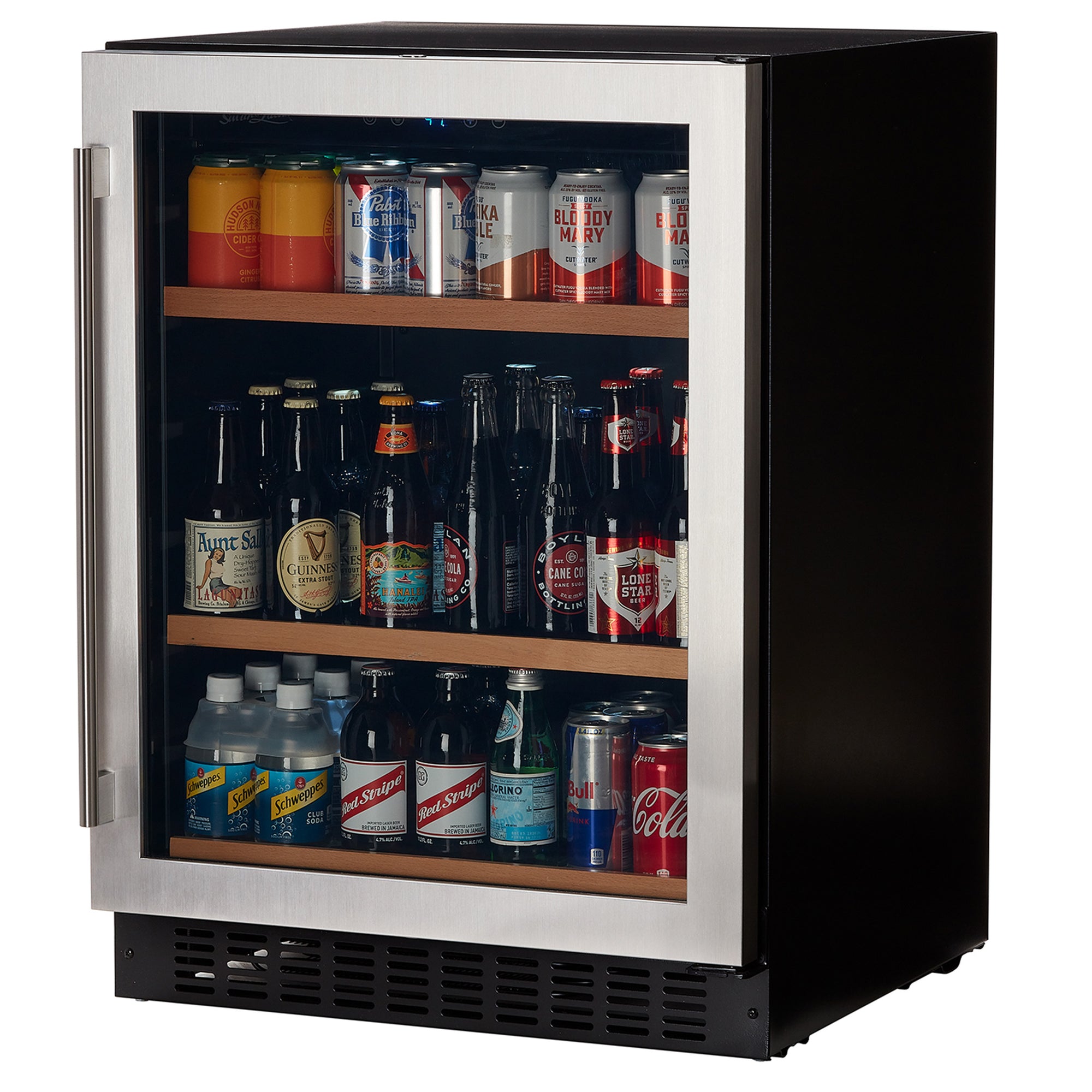 https://www.smithandhanks.com/cdn/shop/products/Smith-and-Hanks-176-can-beverage-cooler-single-zone-BEV145DRE-premium-seamless-stainless-angle_2000x2000.jpg?v=1677597822