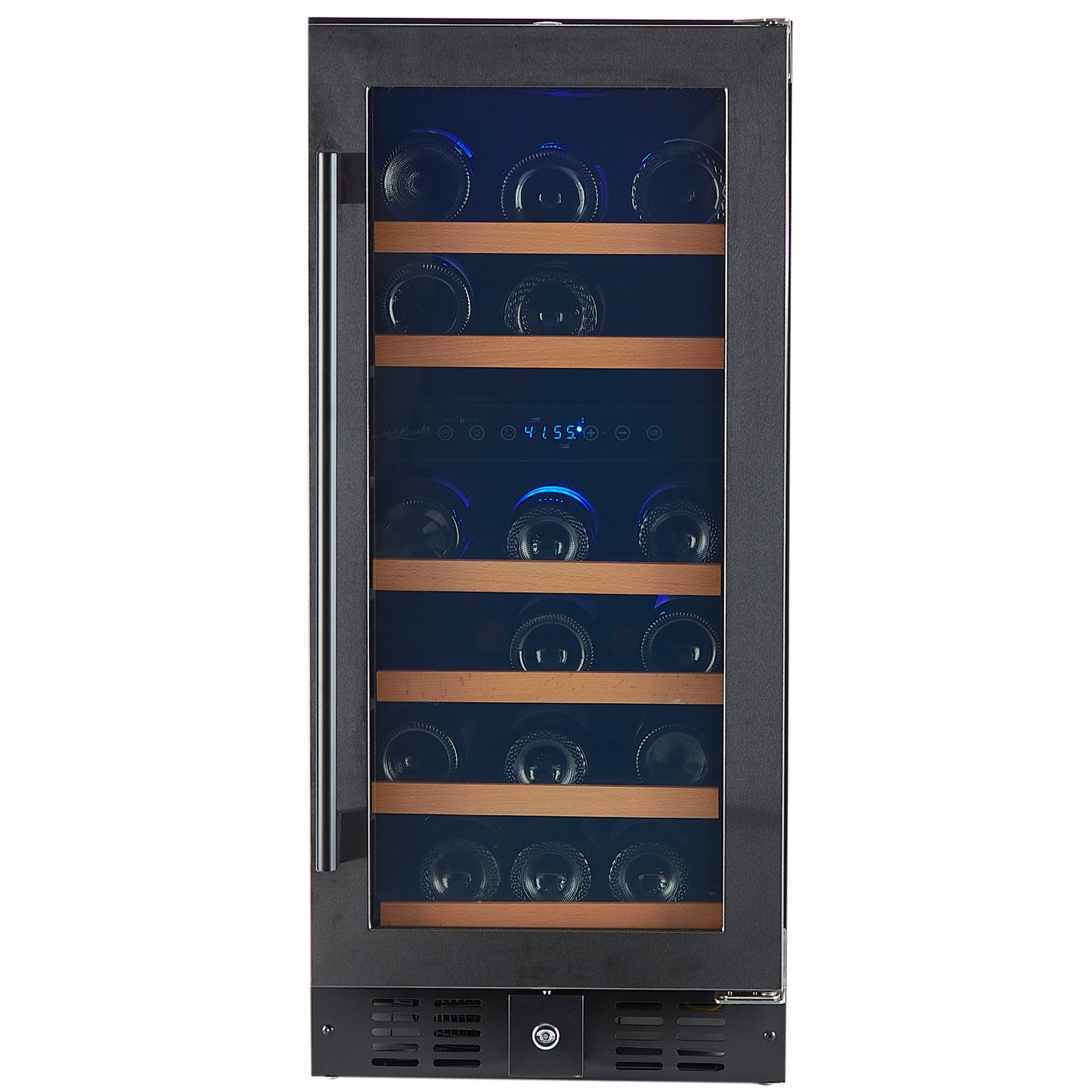 15″ Undercounter Refrigerator Stainless Glass