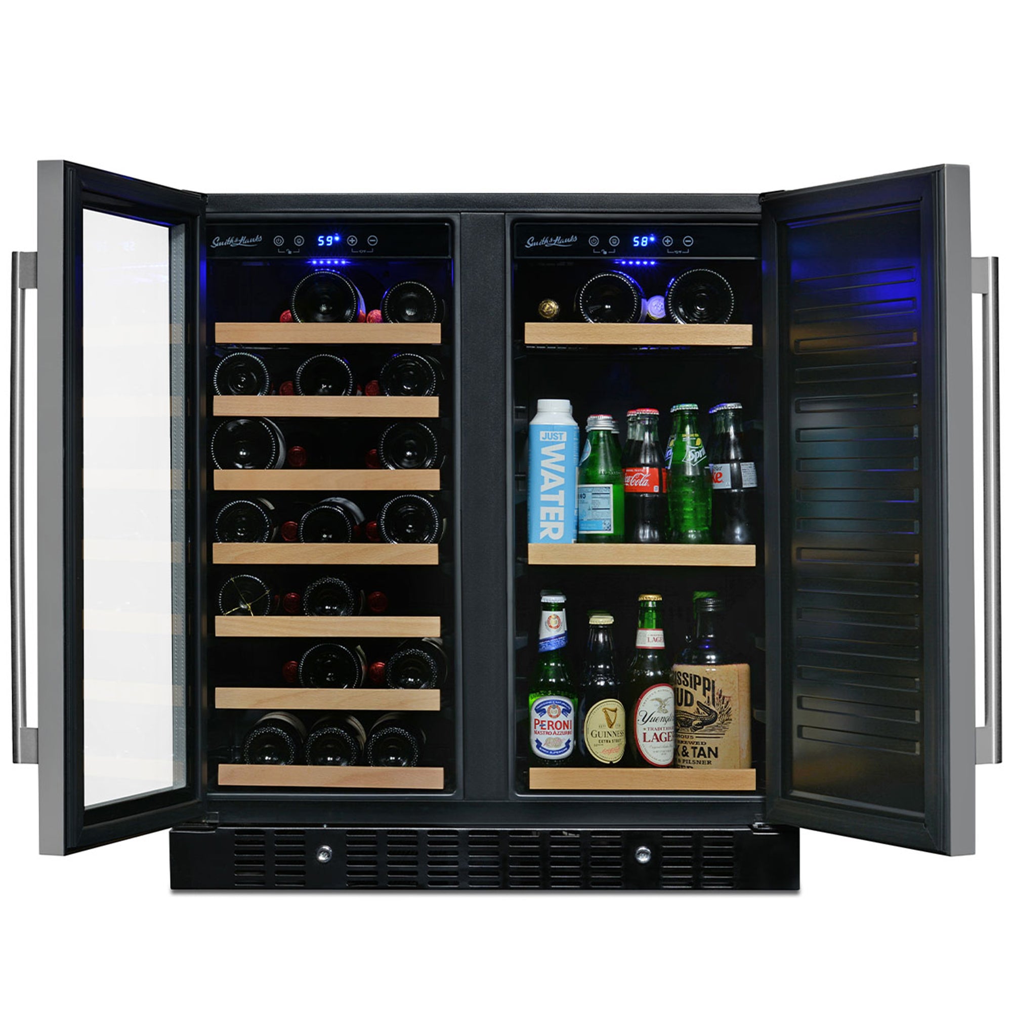 Stainless Steel Wine and Beverage Cooler